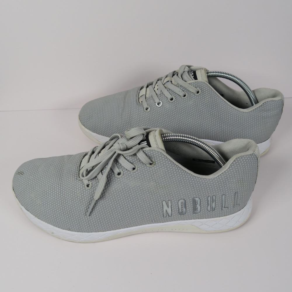 NOBULL Trainer Grey Mesh Low Top Training Shoes Mens 10.5 Womens‎ 12
